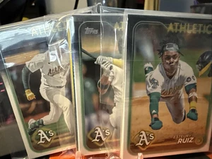 2024 Topps Serie 1, 2 & Update vollständige Team-Sets Oakland A’s Athletics BESCHREIBUNG LESEN - Bild 1 von 4