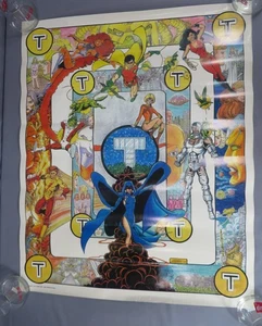 Póster Teen Titans DC Vintage 30 x 24 Pérez 1983 - Imagen 1 de 14