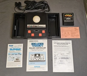 1983 ColecoVision Roller Controller Slither Game &  Manuals Tested - Picture 1 of 14