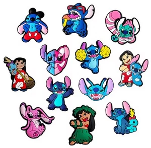 Lilo & Stitch Angel Croc Shoe Charms Set of 12 - Picture 1 of 1