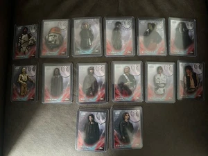 Lote de 14 tarjetas Superbox Topps cromadas Star Wars 2025 - Imagen 1 de 11
