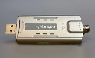 Elgato EyeTV Hybrid USB TV Tuner Coaxial Cable Antenna Input For Mac - Image 1 of 4