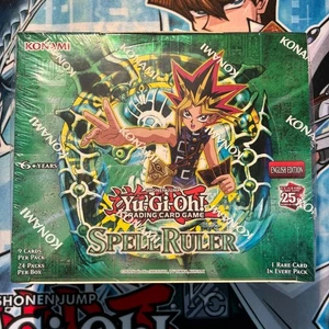 YuGiOh Spell Ruler Booster Box - 24 Packs - Brand New - Konami Factory Sealed! - Picture 1 of 6