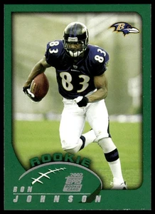 2002 Topps #374 Ron Johnson RC Baltimore Ravens NM+ - Picture 1 of 2