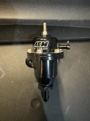 AEM Electronics Adjustable Fuel Pressure Regulator for Honda Civic Accord S2000 - Image 1 of 3