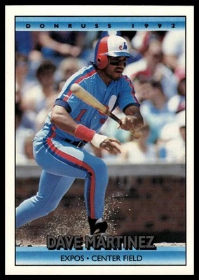 1992 Donruss #732 Dave Martinez - Image 1 of 2
