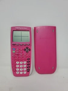 Texas Instruments TI-84 Plus Silver Edition graphischer Taschenrechner - Pink mit Deckel - Bild 1 von 10