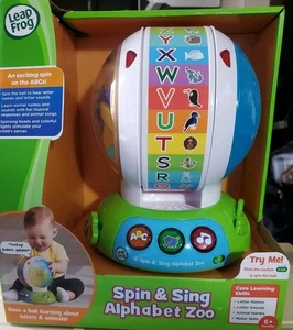 Neu Leap Frog interaktives Spin & Sing Alphabet Zoo Ball Spielzeug Lernen  - Bild 1 von 3