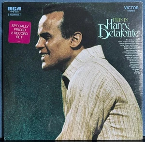 THIS IS HARRY BELAFONTE~SEALED ORIG 1970 RCA 2-LP COMPILATION~CALYPSO~AFRO-CUBAN - Picture 1 of 3
