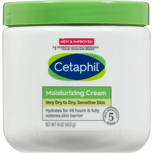 Cetaphil Moisturizing Cream Very Dry To Dry, Sensitive Skin, 16 Oz - Picture 1 of 3