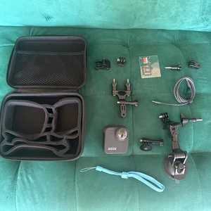 GoPro Max 360 Action Camera - Waterproof - With Accessory  Kit - 128GB Micro SD - Picture 1 of 11