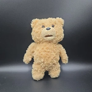Ted Talking Plush Tan Teddy Bear 8” R Rated Commonwealth 2012 Sound Works - Picture 1 of 3