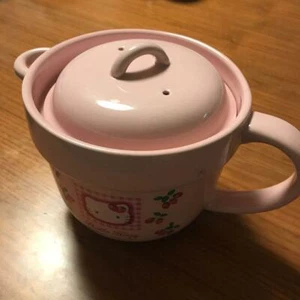 Sanrio Hello Kitty rice cooker Collectible Kitchen 1.5 cups Microwave Pottery - Picture 1 of 5