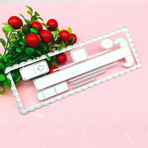 Metal Cutting Dies Rectangle Puzzle Toys Scrapbook Paper Cards Embossing DIIY F - Picture 1 of 5