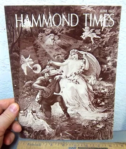Rivista Hammond Times Organ Music 1965, ottima copertina, buone condizioni - Foto 1 di 5