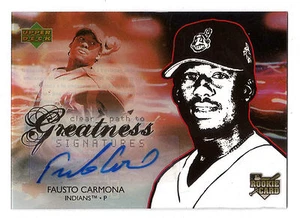 2006 Upper Deck Future Stars #94 Fausto Carmona Indians Autograph Auto BV$12 - Picture 1 of 1