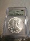 1986 $1 SILVER EAGLE ICG MINT STATE 69 351