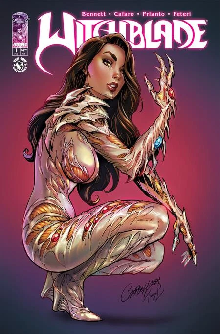 WITCHBLADE #1 (J. SCOTT CAMPBELL 1:50 RATIO VARIANT) COMIC BOOK ~  IMAGE - Image 1 of 1