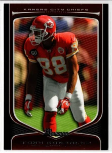 2009 Bowman Topps Tony Gonzalez No. 99 Kansas City Chiefs - Bild 1 von 2