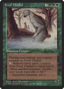 4 Feral Thallid 4x x4 - casi nuevo - Fallen Empires - SPARROW MAGIC - Imagen 1 de 1