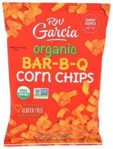 R.W. Garcia Organic Bar B Q Corn Chips 7.5 Oz - Picture 1 of 1