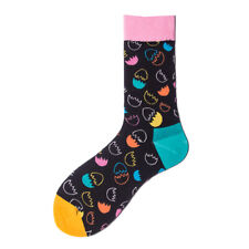 Men Unisex Combed Cotton Socks Funny Animal Fruit Casual Fashion Breathable Sock
