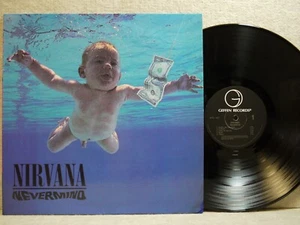 Nirvana Nevermind 1992 Korea LP Picture & Lyric W/Insert EX ~ NM- - Picture 1 of 7