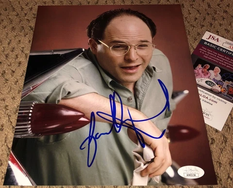 JASON ALEXANDER SIGNED 8X10 PHOTO JSA AUTOGRAPH SEINFELD GEORGE COSTANZA Cover