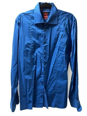 PURE H.TICO Men's Blue Long Sleeve Shirt Size XL Slim Fit - Изображение 1 из 3