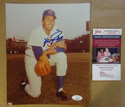 Autographed Fergie Jenkins Signed 8"x10" Photo MLB Cubs James Spence JSA COA - Image 1 of 4