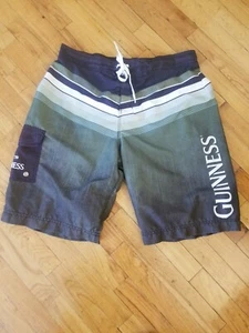 Guinness Official Men's Green Black Board Shorts Swim Trunks Mens X-Large - Picture 1 of 8