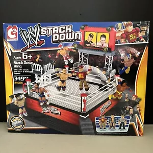WWE C3 Stackdown Ring Building Set John Cena The Miz Universe 21031**BRAND NEW** - Picture 1 of 11