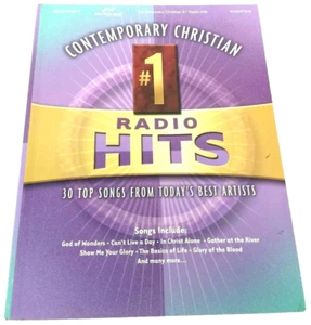 CONTEMPORARY CHRISTIAN #1 RADIO HITS VOCAL PIANO CHRISTIAN SHEET MUSIC SONG BOOK - Picture 1 of 6
