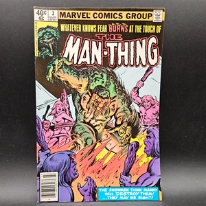 Marvel The Man Thing #3 March 1980 Newsstand - Bild 1 von 11