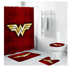 Symbol Wonder Women Bathroom Sets, Shower Curtain Sets.