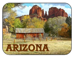 Arizona Cathedral Rock con imán de nevera de granero - Imagen 1 de 1