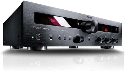 Magnat MR 750, Stereo Hybrid-Receiver  Transistor- und Röhrentechnik (schwarz) - Bild 1 von 4