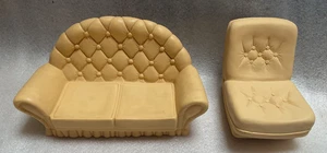 Sindy 44522 Settee & 44554 Rocker Chair Pedigree Vintage - Picture 1 of 12