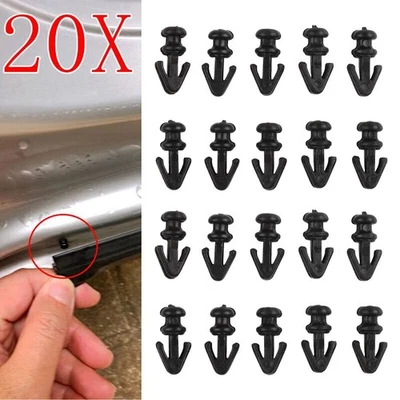 Upgrade Your For Ford For Mondeo MK234 with 20 Car Door Seal Sill Strip Clips - Image 1 of 4