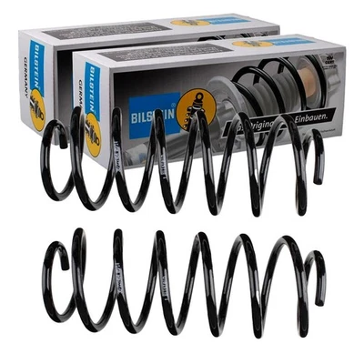 2X BILSTEIN FRONT SUSPENSION SPRINGS FITS AUDI 80 90 CABRIOLET COUPE - Image 1 of 3