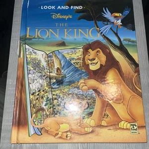 Lion King Look and Find - Hardcover By Publications International - Foto 1 di 5