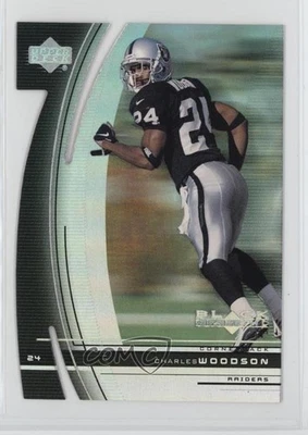 1999 Upper Deck Black Diamond Diamond Cut Charles Woodson #79 HOF - Image 1 of 2