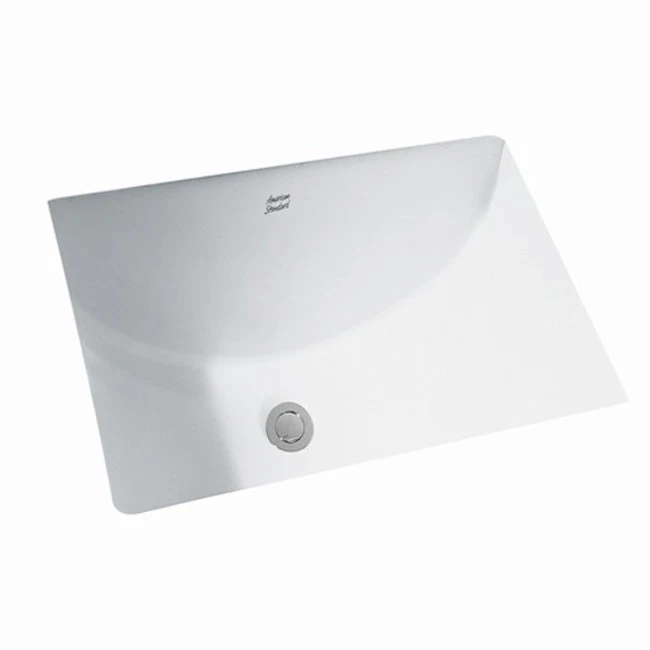American Standard 0618.000.020 Studio Undercounter Bathroom Sink, White