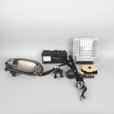 2006-2007 BMW 525i 530i E60 3.0 Engine Computer Immobilizer Key Set OEM Used - Imagem 1 de 4