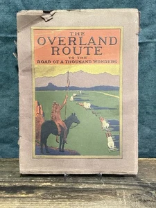 Antique 1908 Union & Southern Pacific Railroad Overland Route Booklet. - Picture 1 of 13