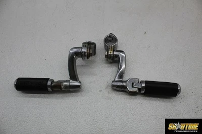 12-16 HARLEY-DAVIDSON STREET GLIDE FLHX FRONT FOOT HIGHWAY RESTS PEGS STEPS SET  - Image 1 of 4