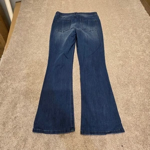 Comfortable casual Democracy Ab Solution Bootcut Jean 14 dark wash stretch denim - Bild 1 von 15