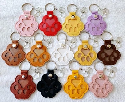 Pet Hair Memory Keychain Keepsake Fur Holder Dogs - Detachable Charm & Bag Inc - Image 1 of 4
