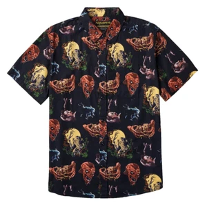 Pumpkinhead (1988 Movie) Button Up L Shirt Middle Of Beyond Horror Cult Classic - Picture 1 of 3