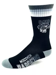 Calcetines crew para hombre Wisconsin Badgers platinum Deuce - Imagen 1 de 2